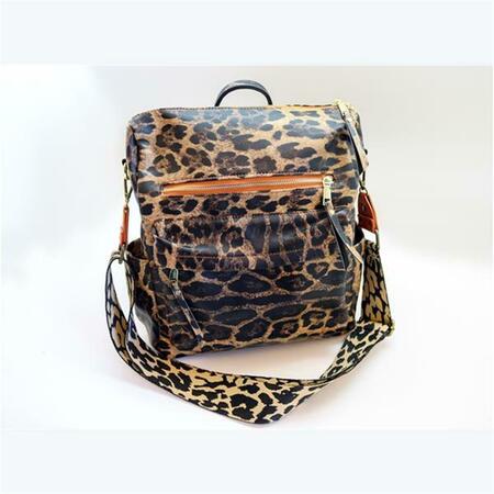 YOUNGS Leopard Backpack with Guitar Strap 42848